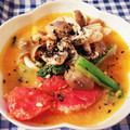けいこSu's cooksnap of when they made 小松菜とトマトの炒め物♪.