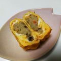 akilondon's cooksnap of when they made ■糖質制限■おから卯の花リメイク卵焼き♪.