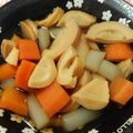 にゃんちゅー59's cooksnap of when they made 春を味わう♪筍とうどの煮物【筍三昧５】.