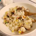 meeeeq's cooksnap of when they made 簡単！ミックスベジタブル入りチャーハン.