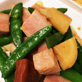 まリﾁｬﾝ's cooksnap of when they made 筍とスナップえんどうの中華炒め.