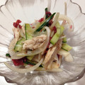 aya.77's cooksnap of when they made 新玉ねぎとささみの梅ポン和え.