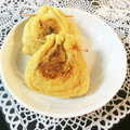 うさぎ姫っこ's cooksnap of when they made 油揚げで♪簡単巾着納豆.
