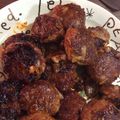まるこわんわん's cooksnap of when they made お弁当！カサ増し！ミートボールBBQ味.