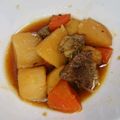 まきん家's cooksnap of when they made 新じゃがと牛すじの甘辛煮.