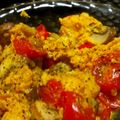 メイプルカフェ's cooksnap of when they made 簡単*マッシュルームトマト玉子の炒め物*.
