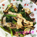 ひな☆日本茶's cooksnap of when they made 豚肉と小松菜のオイスターソース炒め.