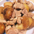 Kaaaaaano's cooksnap of when they made 新じゃがと豚の揚げ煮.