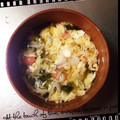 K0A9O0R8U♪'s cooksnap of when they made 白だしで簡単♪カニ玉と海苔のお吸い物.