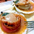 omayo's cooksnap of when they made 殻付き帆立（ホタテ）のバター醤油焼き.