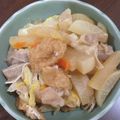 ☆kota☆'s cooksnap of when they made 白菜と大根と油あげの煮物.