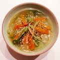 なつき☆ミ's cooksnap of when they made 簡単もやしの食べるスープ.