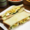 YUKIKI☆'s cooksnap of when they made ★昔懐かし我が家のサンドイッチ★.