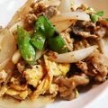 hana5235's cooksnap of when they made 新玉ねぎと卵の炒め.