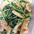 rin0418r24's cooksnap of when they made 超簡単♪豆苗と油揚げのポン酢和え.