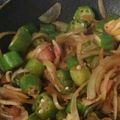 クックOS7J2R☆'s cooksnap of when they made オクラとキノコのゴロゴロ炒め.