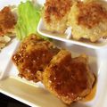yuuyux's cooksnap of when they made つくねの照り焼き.