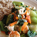 sachinchan's cooksnap of when they made えびと豆腐の中華炒め.