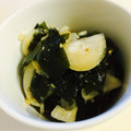 ねこマリア's cooksnap of when they made 簡単☆まぜるだけわかめと新玉ねぎのマリネ.