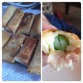 YuMy84's cooksnap of when they made アスパラベーコンチーズ春巻き.