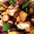 チャンゆん's cooksnap of when they made さつま芋と鶏肉の中華風炒め.