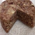 ブラピーママ's cooksnap of when they made レンジで！おからスフレ♪チョコバナナ風味.