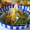 あきひゃ's cooksnap of when they made 醤油麹で和えたｻﾆｰﾚﾀｽのsalad.