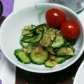 mihamama☆'s cooksnap of when they made 混ぜるだけキュウリとツナのサラダ.