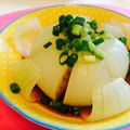 りこちゃん____'s cooksnap of when they made レンジで一品☆新玉ねぎ.