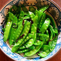 Ｆ，ＫＡＺＵＭＩ's cooksnap of when they made きぬさやの塩昆布和え.