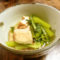 naponatu's cooksnap of when they made 厚揚げと小松菜の煮浸し.