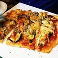 eri0416's cooksnap of when they made 簡単！ナスとミートソースのクリスピーピザ.