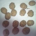 らららん★'s cooksnap of when they made ちんすこう風☆黒糖きなこクッキー.