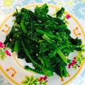 えつおくん's cooksnap of when they made 菜の花の中華風和え物.