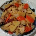 KENERISA's cooksnap of when they made さつま芋と豚肉の味噌炒め煮.