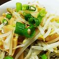 ゆかまま♡'s cooksnap of when they made メンマ入りもやしの蒸しサラダ.