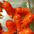 となりのtororo's cooksnap of when they made 簡単 キャラ弁 おかず ソーセー人①.