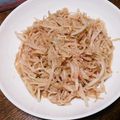 きんさんぎんさん's cooksnap of when they made もやしとえのきの明太炒め.