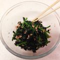 きゃさりんぴーち's cooksnap of when they made ほうれん草とツナ海苔サラダ.
