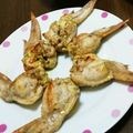 あず☆まい's cooksnap of when they made つまみやおかずに☆手羽先餃子カレーチーズ.