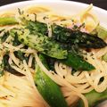 にっこりきっちん's cooksnap of when they made アスパラとベーコンのペペロンチーノ.