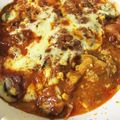 micaro's cooksnap of when they made 簡単洋風なすトマトミートソースグラタン.