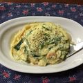 SEA1623's cooksnap of when they made ベーコンとほうれん草のカルボナーラ.