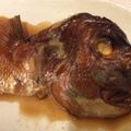 balthan's cooksnap of when they made 鯛のアラ（頭）煮付け.