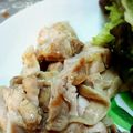 ゆかぴん☆★☆'s cooksnap of when they made 蒸し鶏　柚子こしょう添え.