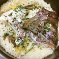 ESPERANSA's cooksnap of when they made 鯛のアラでお手軽♡鯛めし♪.