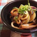 Xx447xX's cooksnap of when they made 圧力鍋でいかとじゃが芋の煮物.
