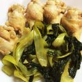 クリレポ♪'s cooksnap of when they made チンゲン菜と手羽元のオイスター煮込み.
