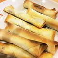 ちゃみろはっこ's cooksnap of when they made 春巻きの皮 de チョコとマシュマロパイ.