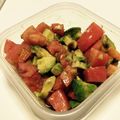 こさいがーる's cooksnap of when they made アボカドトマトとクリチの甘酸っぱ和え.